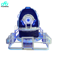 Service OEM 2 sièges Star VR Ufo Rotation à 360 degrés Équipement VR interactif Simulateur de vol dynamique à mouvement magique