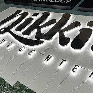 Letrero <span class=keywords><strong>LED</strong></span> impermeable para exteriores para negocios Storefront Letrero Luminoso Duradero Logo Sign Fabricación - Product Image 2