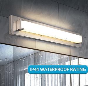 Applique murale LED au design moderne, étanche IP44, en acier inoxydable, pour salle de bain, éclairage mural intérieur, pour miroir d'hôtel - Product Image 2