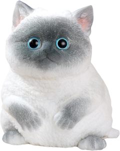 Juguete Antiestrés Jumbo Taba Squishy Cat Hecho a Mano, Juguete de Peluche de Gatito Súper Suave para Adultos y Niños - Product Image 1