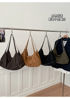 Le nouveau sac à main monocouche avec fermeture éclair, bandoulière longue et design bandoulière - Style sacoche pour femmes