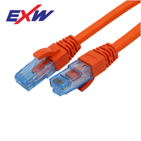 Cable de datos flexible Cat6 SFTP U/FTP con conector RJ45 de 5M, 7.5M, 10M para fábrica