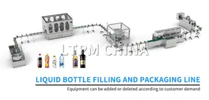 Automatische Koolzuurhoudende Drank Vulmachine Met Flessenblazer