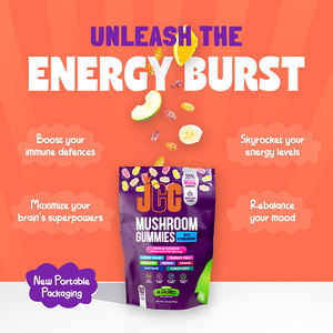 Extracto de hongo vegano orgánico Leones Reishi Maitake Suplementos Gomitas para Focus Energy Mushroom Gummies Candy Etiqueta privada - Product Image 5