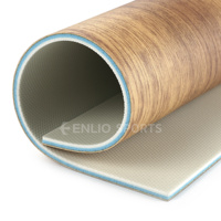 Revêtement de sol en vinyle PVC pour basketball d'intérieur Enlio Professional, couleur personnalisable, sol de terrain de sport