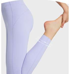 <span class=keywords><strong>DL221</strong></span>-Leggings d'entraînement taille haute pêche pour femmes, pantalon de yoga avec levage de hanches, leggings de course et de gym - Product Image 2