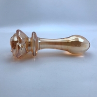 Jouet sexuel anal en verre lisse hommes/femmes masseur de point G de la prostate gode pour le plaisir sexuel