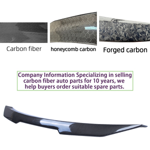 For B8.5 Sedan PSM Style Carbon Fiber <b>Rear</b> <b>Spoiler</b> Trunk Wing 2012-2016 - Product Image 4