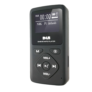 Radio numérique <span class=keywords><strong>DAB</strong></span>/FM, écouteurs stéréo, lecteur MP3 BT, tuner de poche portable, batterie USB 0-500mAh, plastique - Product Image 2