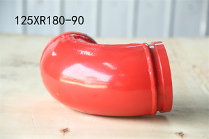 Tuyau de pompe à béton double couche de qualité supérieure 125XR180-90+110 16KG - Product Image 5