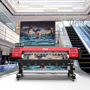 1.8m Digital printing plotter eco solvent printer Roll To Roll Inkjet Printer large format printers for outdoor signs