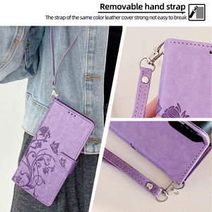 <span class=keywords><strong>เคส</strong></span>หนังคุณภาพสูงสำหรับ <span class=keywords><strong>OPPO</strong></span> A1 <span class=keywords><strong>A83</strong></span> A78 A1X A58X ช่องเสียบบัตรฝาหลังแม่เหล็กเคสโทรศัพท์แบบกระเป๋าสตางค์ดีไซน์ดอกไม้ - Product Image 4