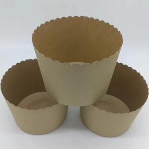 Stampi in Carta Kraft Effetto Iuta Resistenti al Calore, Rotondi e Alti, per Panettone Italiano e Dolci Natalizi, Vendita all'<span class=keywords><strong>Ingrosso</strong></span> - Product Image 6