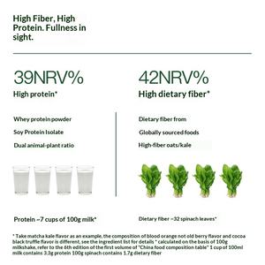 OEM Grano Disclosures <span class=keywords><strong>Substitut</strong></span> <span class=keywords><strong>de</strong></span> Milkshake Personnalisé au Kale, Poudre Instantanée Légère pour Alimentation Complète et Renforcement Osseux - Product Image 3
