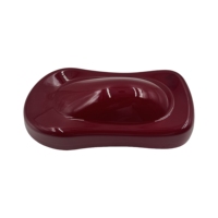 Résine acrylique liquide A17 1K rouge châtain pour pulvérisation automobile, retouche et finition