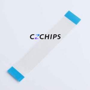 FFC-1.0-18-100-A-4-8 FFC Cable (Flexible Flat Cable) P=1mm Connector 18P 1mm 0.3mm Non-Inverting - Product Image 2