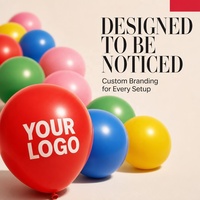 Ballons en latex personnalisés ronds de 12 pouces, imprimés avec un logo ou un numéro, pour un joyeux anniversaire, avec un numéro imprimé