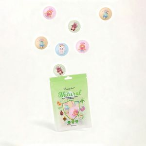 OEM Plant Essential Oil <b>Explosion</b> Bead Sticker Cartoons Double <b>Explosion</b> Bead Fragrance Essential Oil Patch Burst Bead Patch - Product Image 4