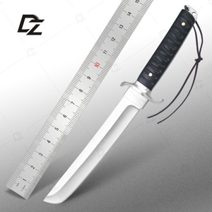 Cuchillo de acero 3Cr13mov Big Ma Shi para camping al aire libre con mango de madera, personalizable, para bricolaje, regalo, cuchillo para alimentos y frutas - Product Image 1