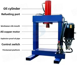 Presse de <span class=keywords><strong>démolition</strong></span> électrique 30T pour la déchiquetage de cylindres de voitures et de motos, de coques en alliage d'aluminium, de roulements et de moteurs - Product Image 2