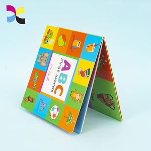Libro de tablero de tapa dura impreso personalizado <span class=keywords><strong>para</strong></span> niños Baby Touch and Feel Animal English Story hecho con arte y papel recubierto - Product Image 2