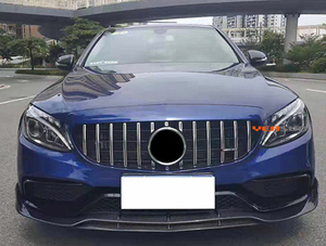 Auto partes W205 <span class=keywords><strong>tuning</strong></span> bodykit para Mercedes Benz C63 W205 parachoques delantero con rejilla - Product Image 5