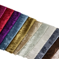 Tissu en velours tricoté à pois imprimé léger et économique pour meubles, canapés, intérieur de voiture, écologique et résistant à l'eau