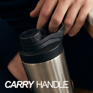 Bouteille <span class=keywords><strong>shaker</strong></span> isotherme classique en acier inoxydable 304 de 25 oz avec logo personnalisé, poignée de transport portable, pour protéines et sport - Product Image 3