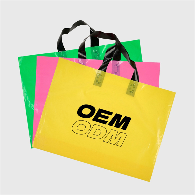 Glossy Multi Colored PE Plastic Bags