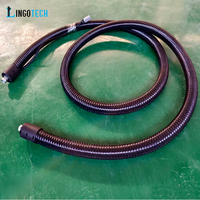 Tuyau chauffant électrique de 3/8 pouce (9,5 mm) pour adhésif automobile, assemblage intérieur de voiture, revêtement de mastic automobile