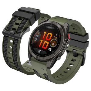 Correa de Silicona Deportiva de 26mm 22mm para Reloj Inteligente Garmin Fenix 8 Pro E 7X 6 5X Tactix Instinct Forerunner 970 965 - Product Image 5