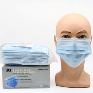 Masques faciaux médicaux jetables, <span class=keywords><strong>niveau</strong></span> <span class=keywords><strong>1</strong></span> <span class=keywords><strong>ASTM</strong></span>, vente en gros, boîte de 50 pièces - Product Image 6