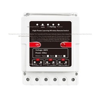 Moteur de pompe à eau haute puissance 380V avec interrupteur télécommandé, protection contre les pertes de phase, en ABS, pour aérateur de tension, compatible maison intelligente