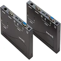 Extender IP VGA KVM Melalui IP 500 Kaki, PS/2 & Host USB-Konsol KVM Melalui CAT5 Ethernet untuk Beberapa Server/Komputer