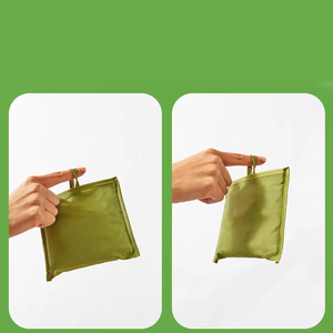 HAIYI <b>Foldable</b> Oxford Shopping <b>Bag</b> Large Size Waterproof Shoulder Handle Groceries Storage <b>Bag</b> - Product Image 3