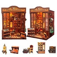 Y-TOP Nouveau Produit 2026 Kit de Bricolage 3D Book Nook, Kit Maison Miniature, Puzzle en Bois 3D, Kit Book Nook DIY pour Cadeau