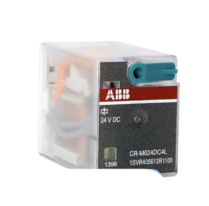 Relé de Interfaz A-BB CR-M110DC4L 110VDC 4PDT 6A IP40 LED para Carril DIN, para Conmutación de Señales PLC, Original en Stock - Product Image 1