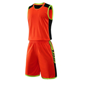 Uniforme de basket-ball en jersey avec logo de marque de haute qualité - Product Image 3