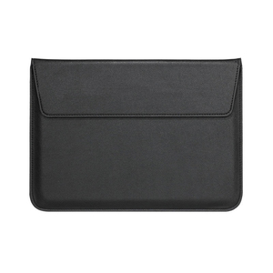 Housse pour ordinateur portable portable et durable, universelle, 11, 13, 15 pouces, <span class=keywords><strong>sac</strong></span> enveloppe en PU pour les voyages, avec support et doublure en cuir - Product Image 2