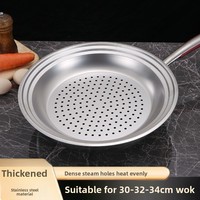 Edelstahl Verdickte Multifunktionale Dampfgarbehälter Universal Drei Größen 30/32/34 Dampfschublade Ohne Topfdeckel
