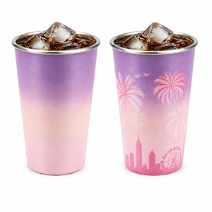 Custom Logo Factory Direct Aluminium Heat Sensitive Drinkware Wholesale Magic Tumbler OEM ODM <strong>Color</strong> <strong>Changing</strong> <strong>Cups</strong> 18 Oz - Product Image 1