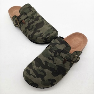 <span class=keywords><strong>Mules</strong></span> et sabots d'intérieur/extérieur pour femmes en similicuir suédé vert militaire de haute qualité avec soutien de la voûte plantaire en <span class=keywords><strong>cuir</strong></span> de vachette - Product Image 4