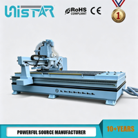 Máquina Router CNC de 3 Ejes Lineales con Cambio Automático de Herramienta 1530, con Servomotor para Gabinetes de Madera