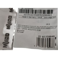 Plc Pack of 25 New 2000-402/000-018 2 Position Terminal Block, Cross Connection for Warranty Product