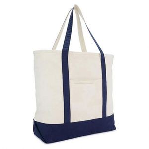 Sac de courses en coton réutilisable très résistant, sac fourre-tout en toile pour étudiants, avec logo personnalisé imprimé - Product Image 2