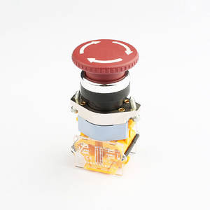 Interrupteur à <span class=keywords><strong>bouton</strong></span>-poussoir d'arrêt d'urgence 22mm avec logo personnalisé Interrupteur de protection d'arrêt rapide Interrupteur <span class=keywords><strong>marche</strong></span>/arrêt <span class=keywords><strong>Bouton</strong></span>-poussoir - Product Image 2