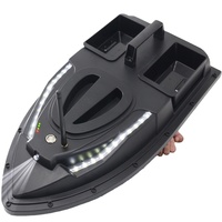 Flytec V700 Version Russe 500M Bateau à appâts à double bac avec éclairage latéral et lumière de virage constante