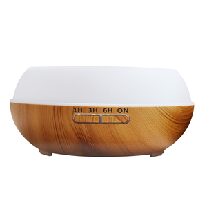 OEM Luxury Custom Home Appliance Cool Mist Portable Electric Aromatherapy Wood Grain Aroma Essential Oil Diffuser With Led Light - Product Image 6