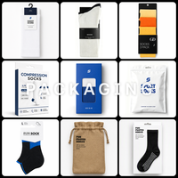 Chaussettes de golf respirantes à soutien de la voûte plantaire, personnalisables avec logo, ultra douces, pour hommes et femmes