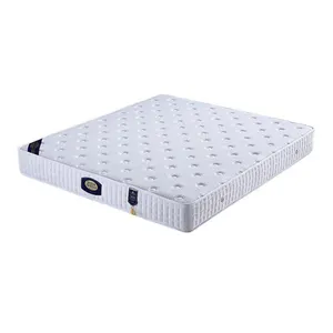 Hoge Kwaliteit Wit Natuurlijke Latex Enkel Dubbel Traagschuim Matras Topper King Queen Size Hotel Slaap Lente Bed Matrassen